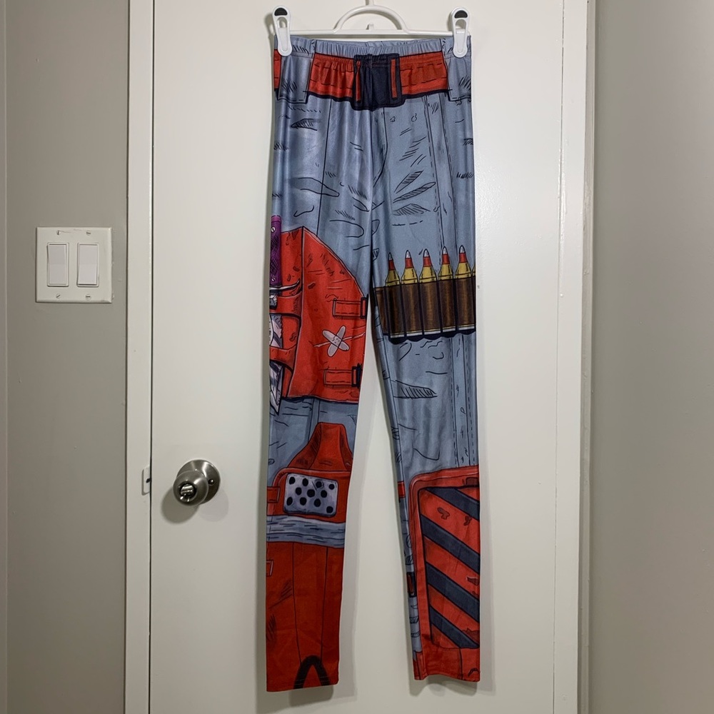 🍒5/$20🍒 Comic Hero Print Leggings XS